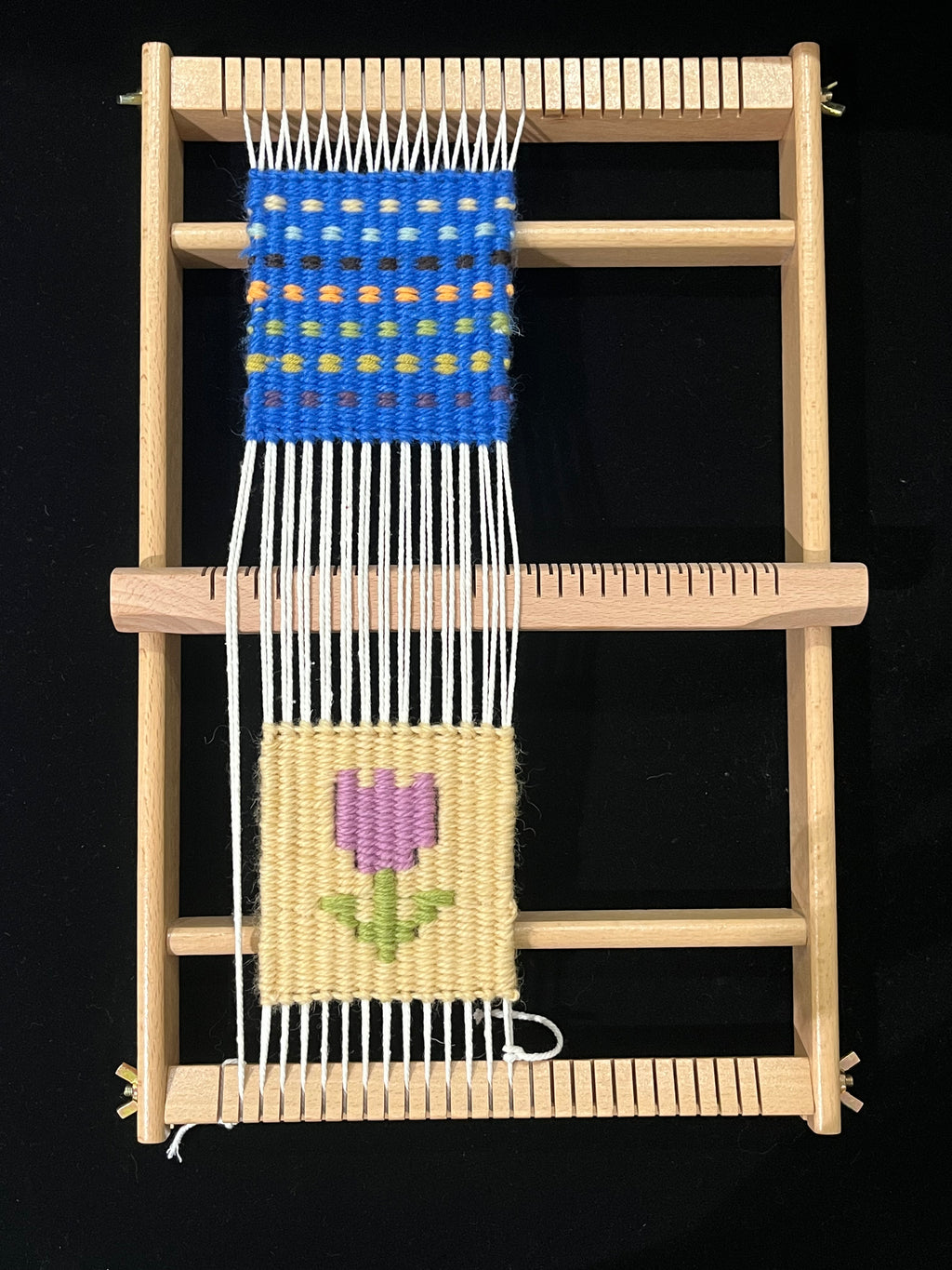 Wooden Weaving Loom Kit, 25 x 40 cm
