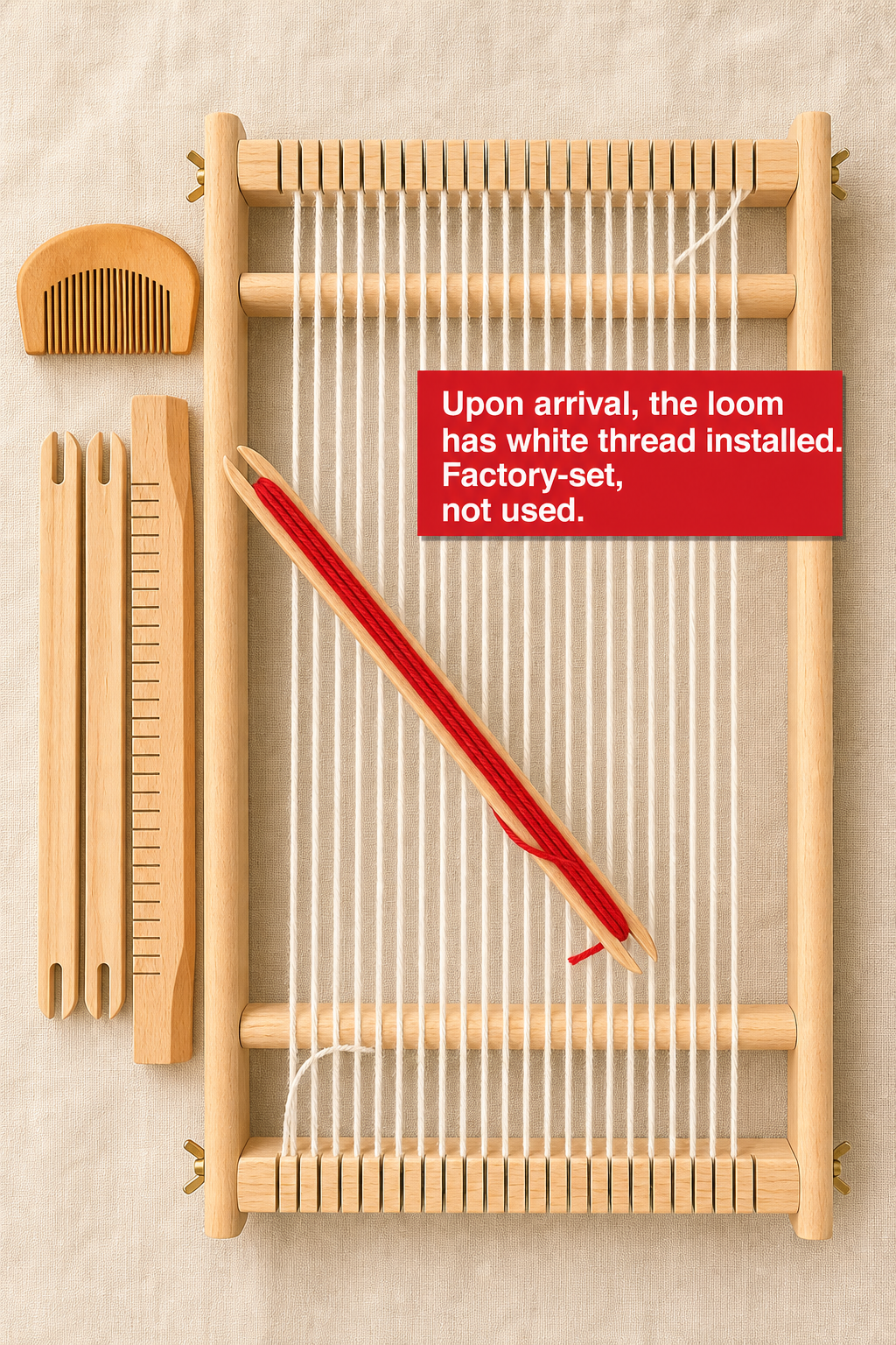 Beginner DIY Weaving Kit - Create Your First Woven Piece