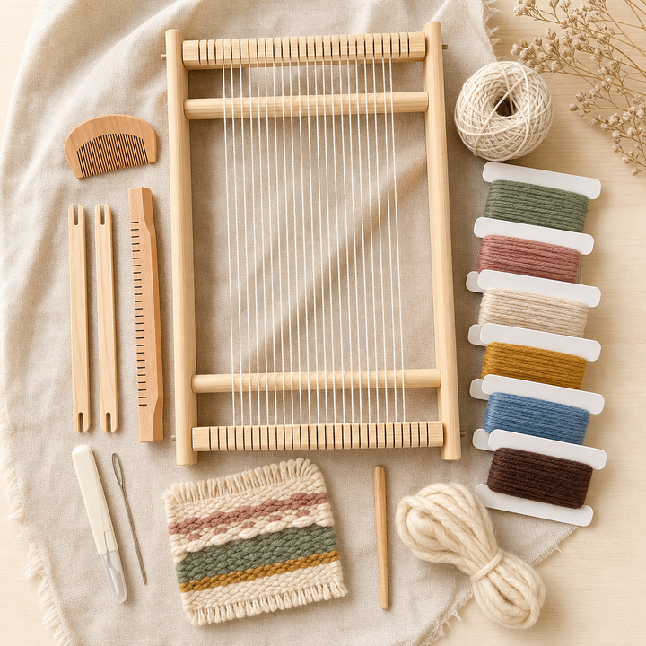 Beginner DIY Weaving Kit - Create Your First Woven Piece
